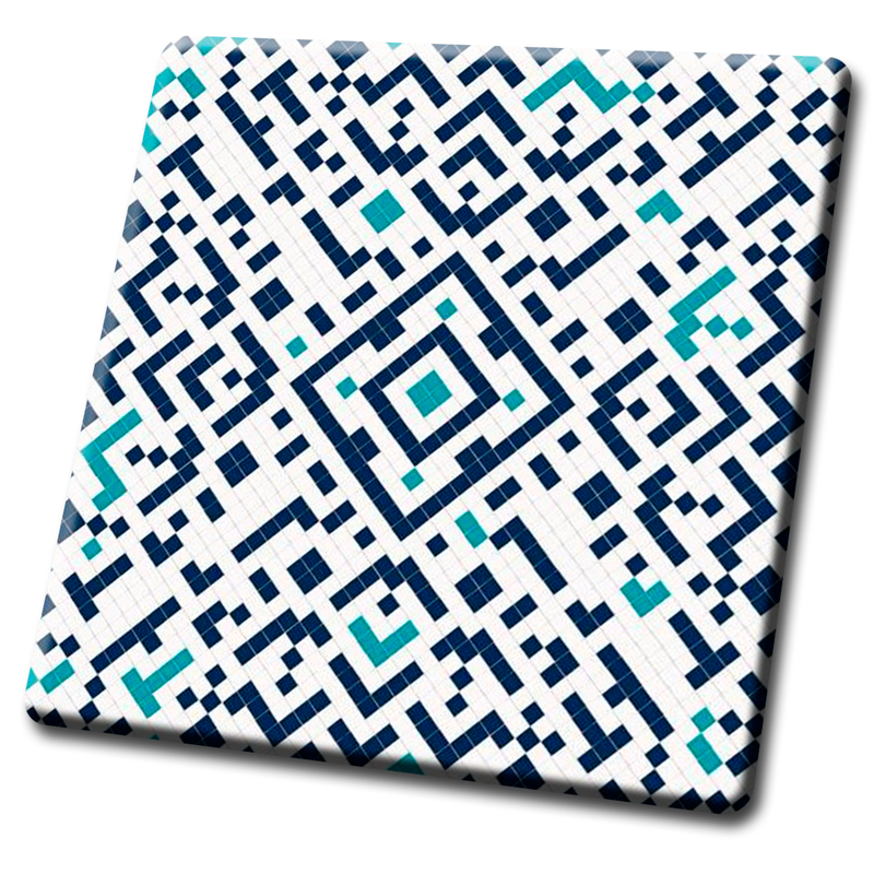 Cubierta Mosaïc Bleu
